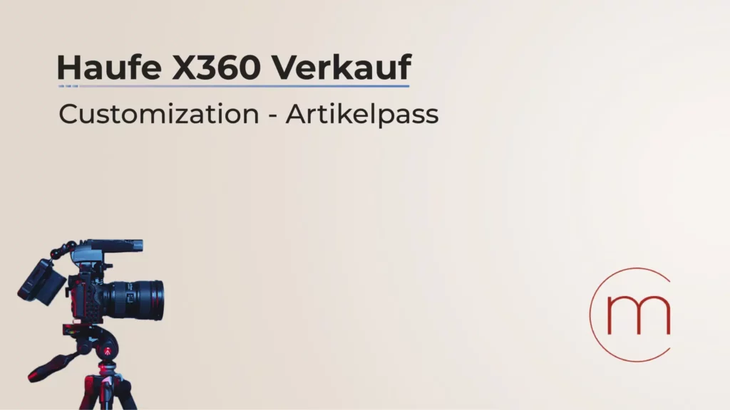 Haufe X360 Verkauf | Produktdatenblatt